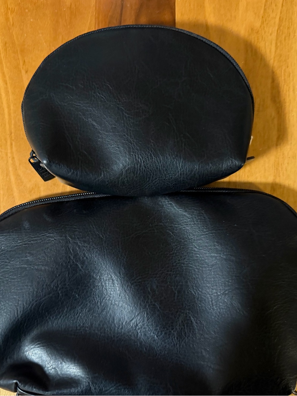 BEIS Black Leatherette Toiletry Set - 2 Piece - Picture 2 of 6